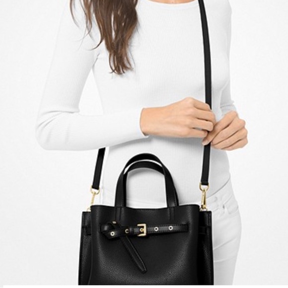 MICHAEL MICHAEL KORS
Emilia Small Pebbled Leather Satchel - Picture 3 of 3